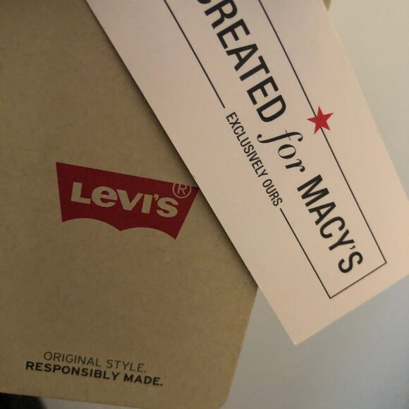 LEVI’S MOTO JACKET PYTHON SNAKESKIN FAUX-LEATHER BELTED HEM INDIGO BLUE M NWT - Picture 8 of 12